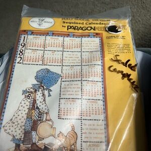 Vintage 1982 Holly Hobbie Calendar
